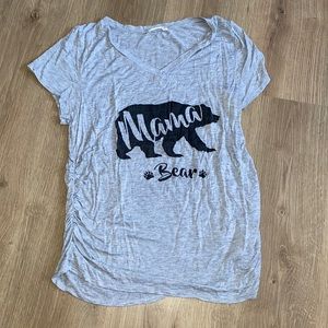Mama bear maternity t-shirt